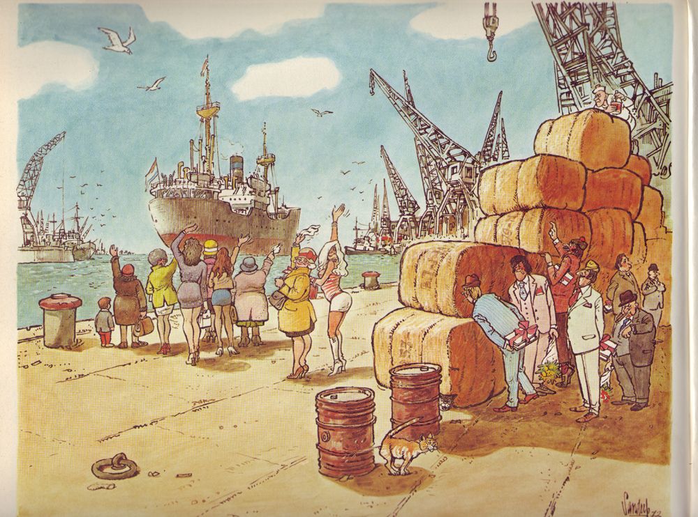 Twee prenten gezocht van Jan Sanders Kombuispraat